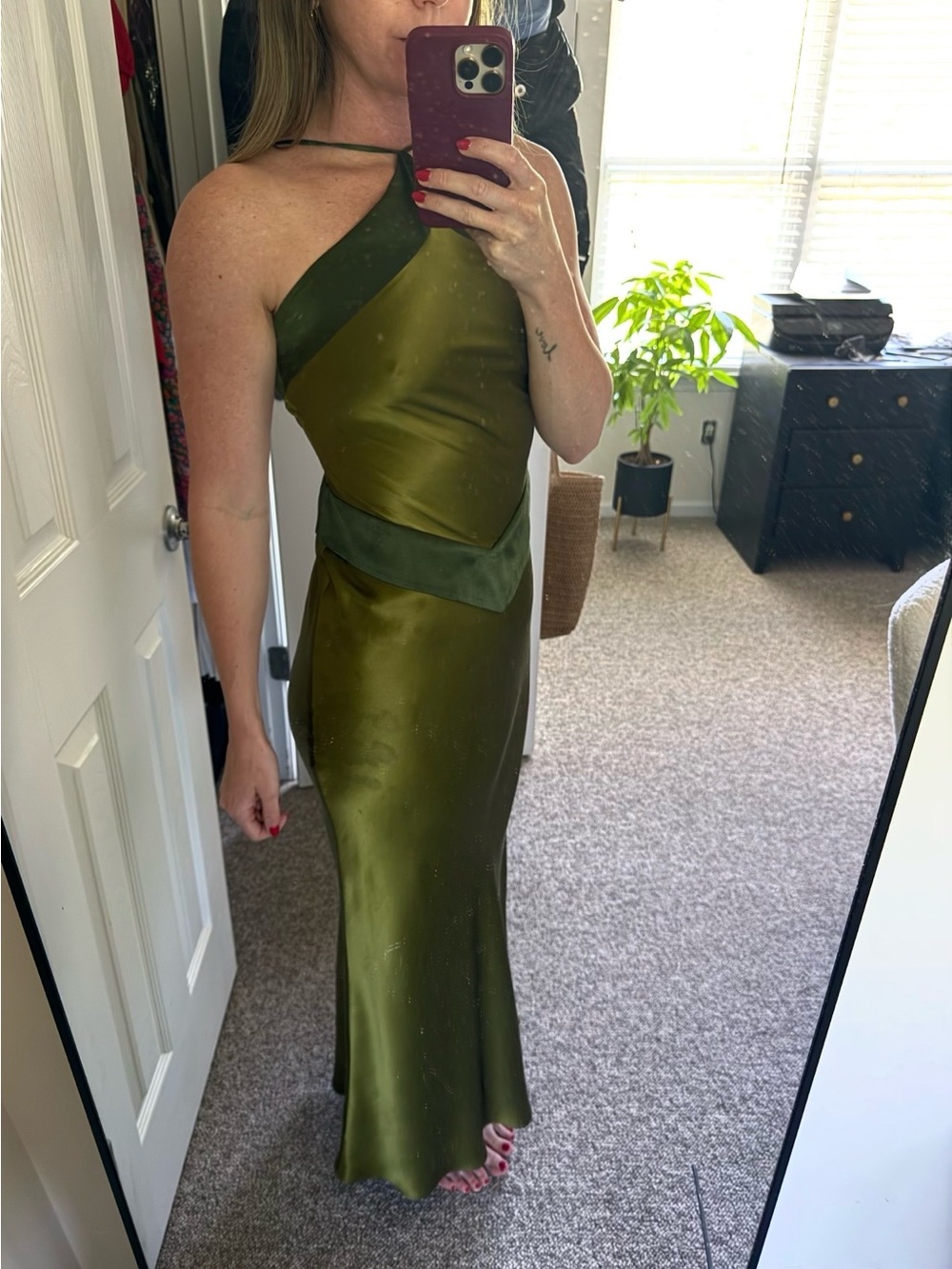 Reformation Jillian Silk Dress - Picture 4 of 4
